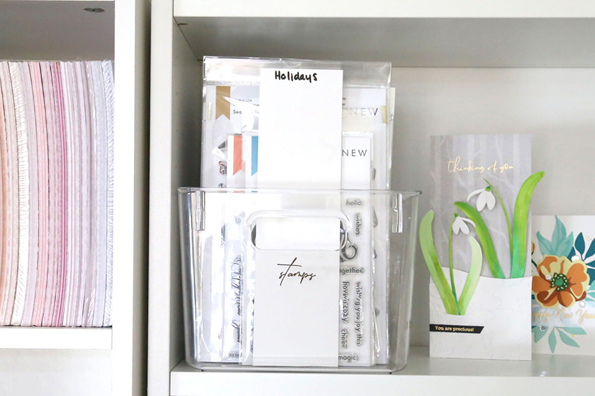 The Best Way to Store Clear Stamps