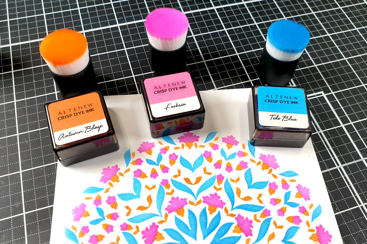 Mini Cube Ink Pads for Wooden Rubber Stamps (Multiple colors available)