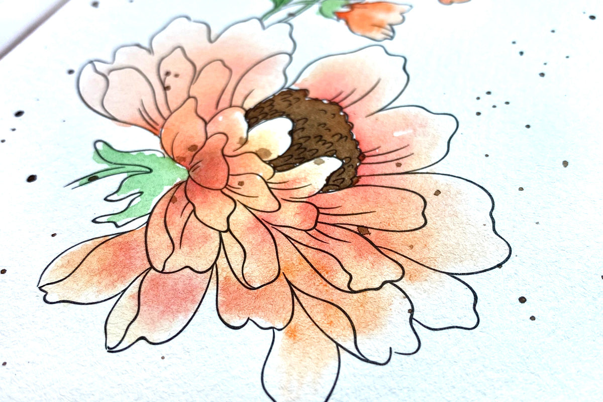 Celebrate National Craft Month with your kids with some beautiful watercoloring!