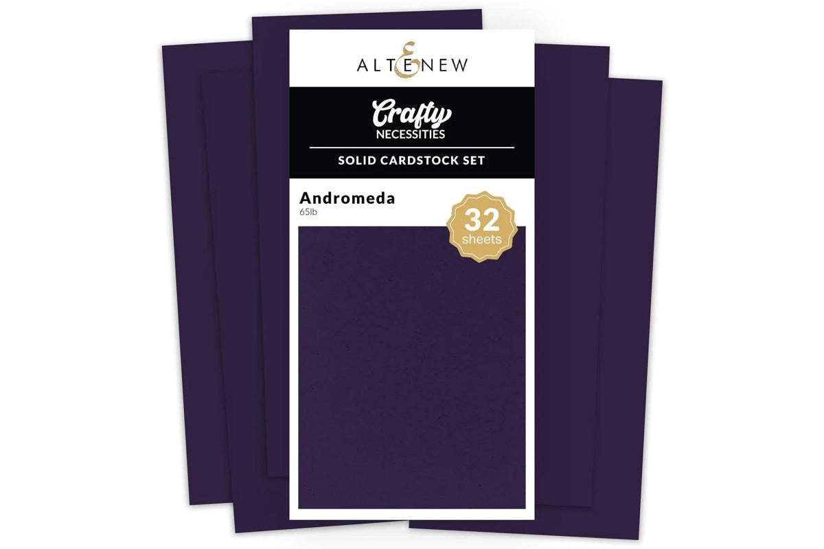 Crafty Necessities: Solid Cardstock Set - Andromeda