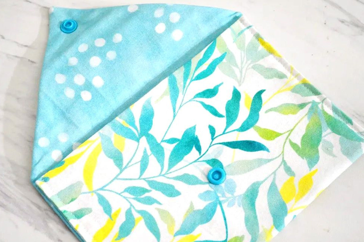 DIY fabric envelope made with Altenew Dreamy Bouquet Fabric Collection