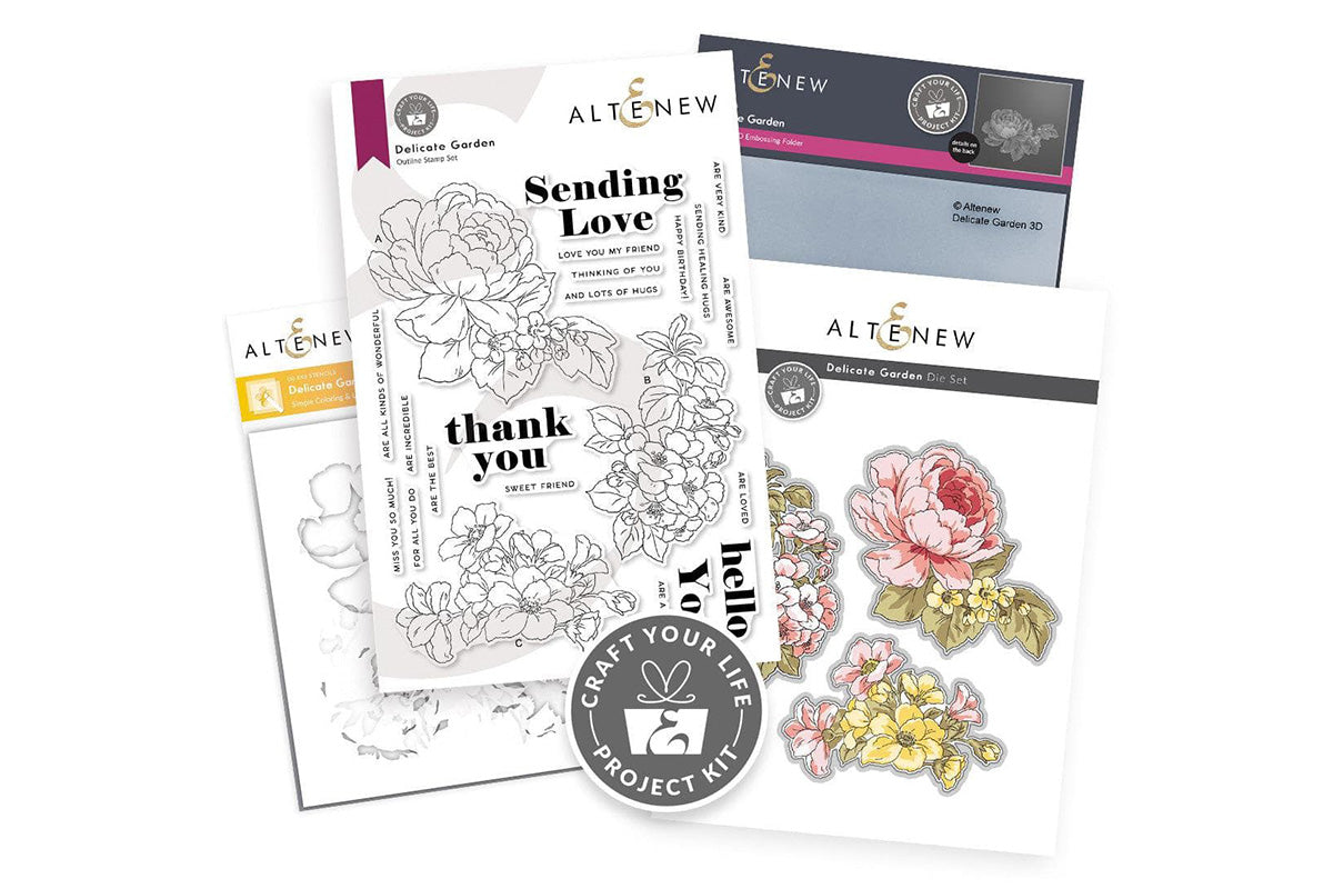 Altenew's Craft Your Life Project Kit: Delicate Garden