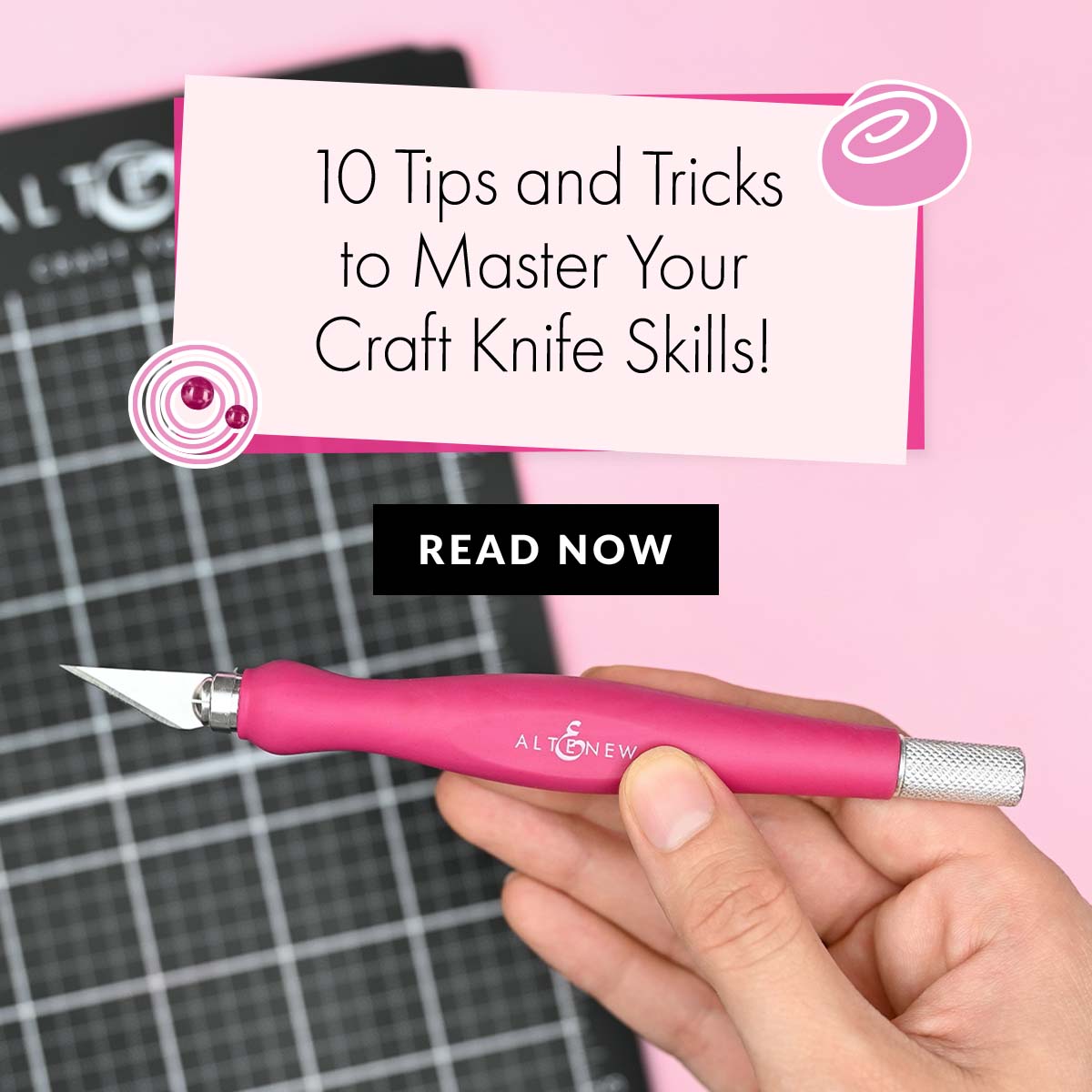 10 Tips and Tricks on How to Master Your Craft Knife!