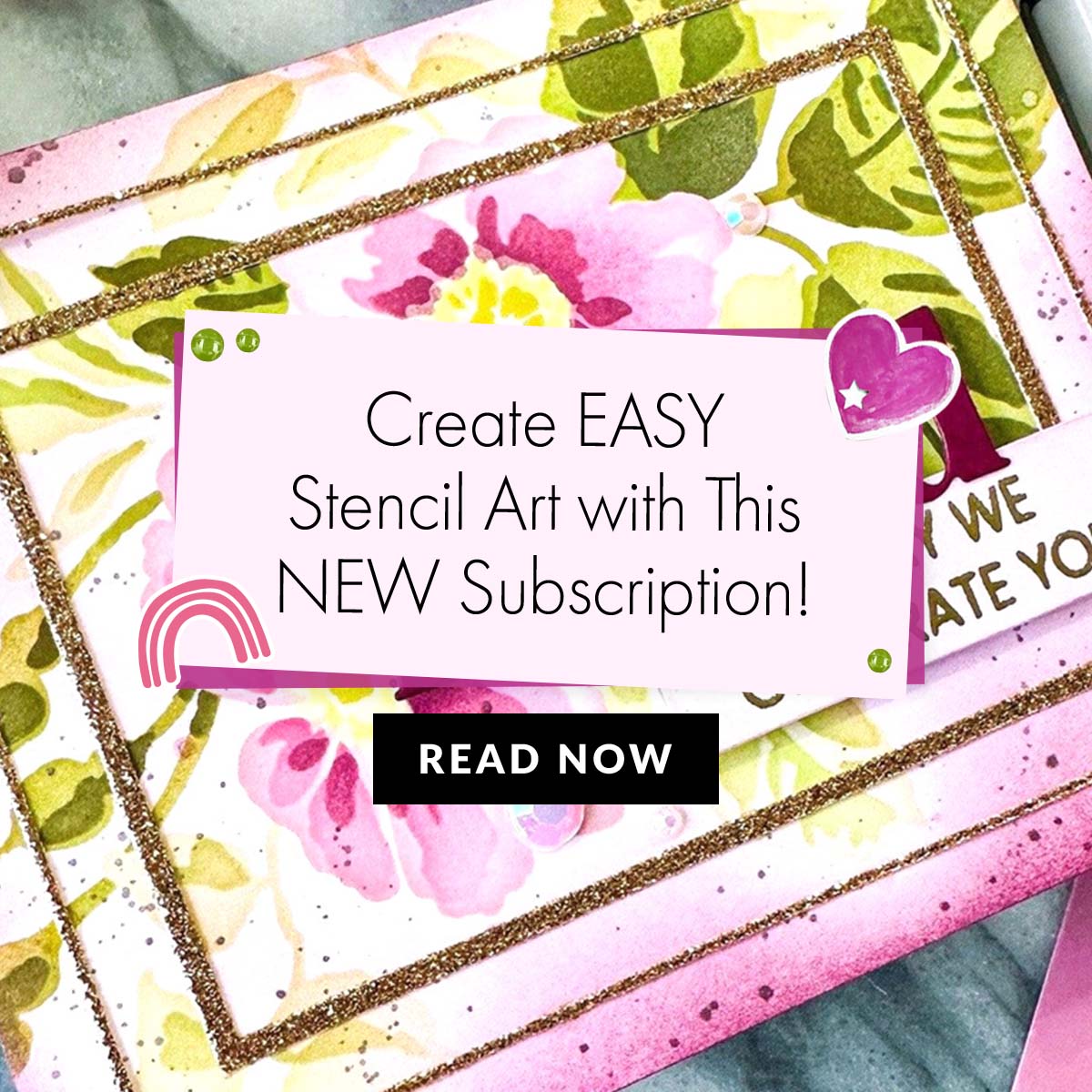 A New Subscription for Fans of Layering Stencils: Stencil Art