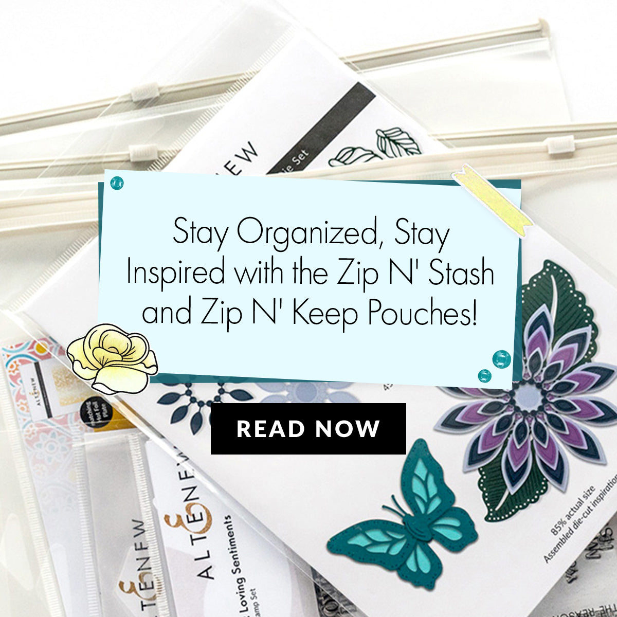 Stash and Store with Ease with These NEW Craft Storage Pouches!