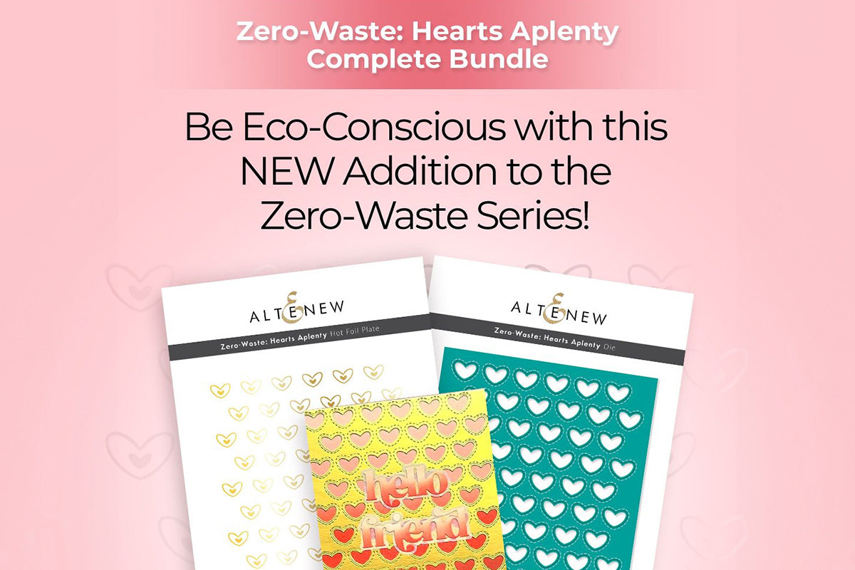 Create eco friendly crafts with Altenew's Zero Waste crafting system