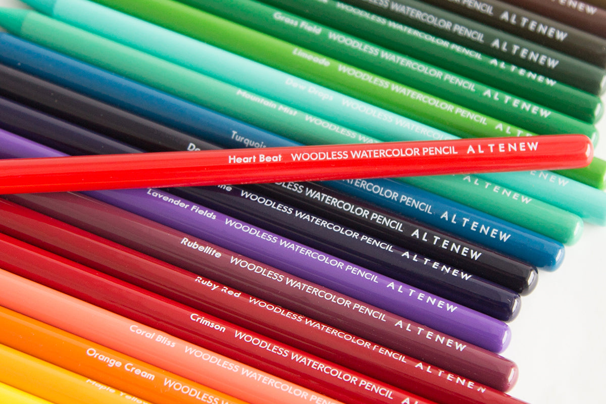 The Differences Between Colored Pencils vs. Watercolor Pencils