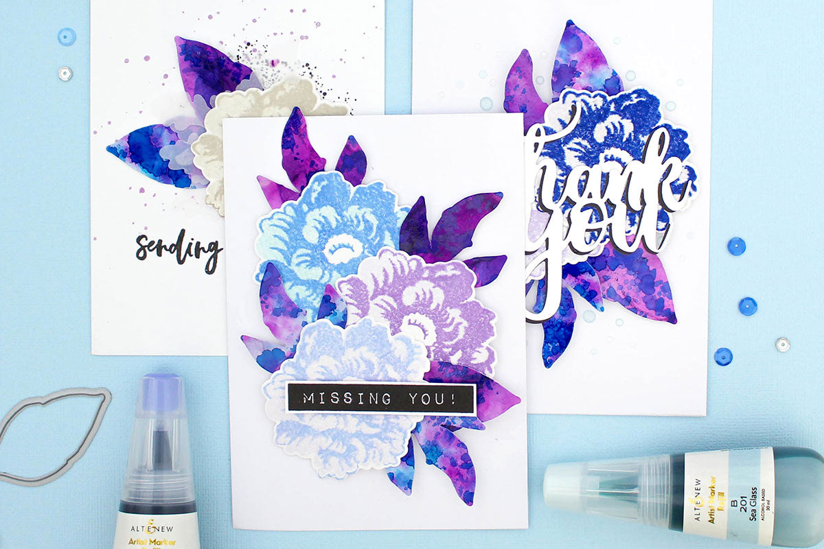 How to draw on alcohol ink — juliemariedesign