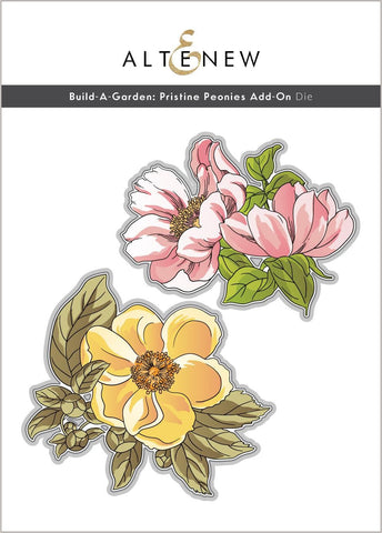 EXP Factors Dies Build-A-Garden: Pristine Peonies Add-On Die Set
