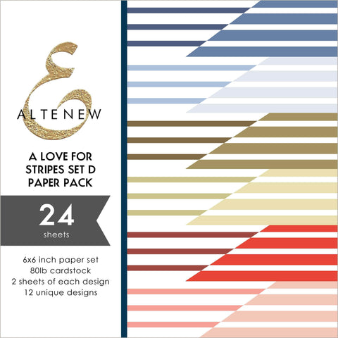 Altenew - Poured Acrylic - 6 x 6 Paper Pack - 24 Sheets