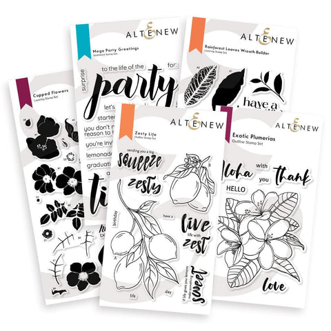 Altenew Artist Alcohol Markers Set F & Exotic Blooms Adult Marker Coloring  Book Bundle