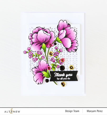 No-Line Watercoloring with Altenew Flower Stamps – K Werner Design Blog