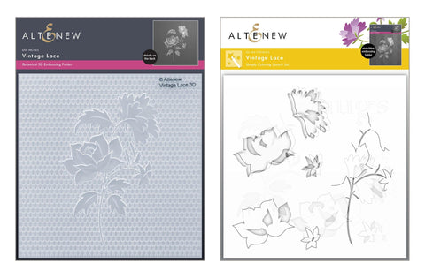 Altenew Tulip 3D Embossing Folder ALT4875