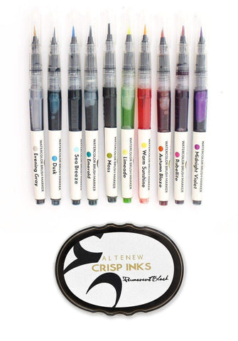 How to Color Your Projects With Water-Based Markers – Altenew