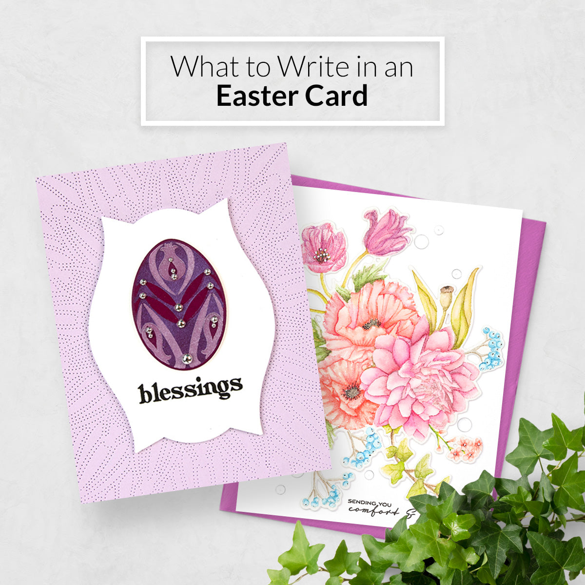 easter card sayings ideas