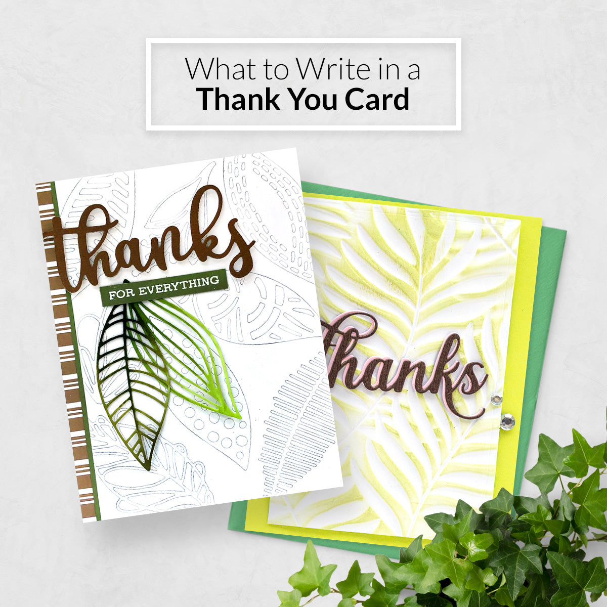 Thank You Messages: What to Write in a Thank-You Card