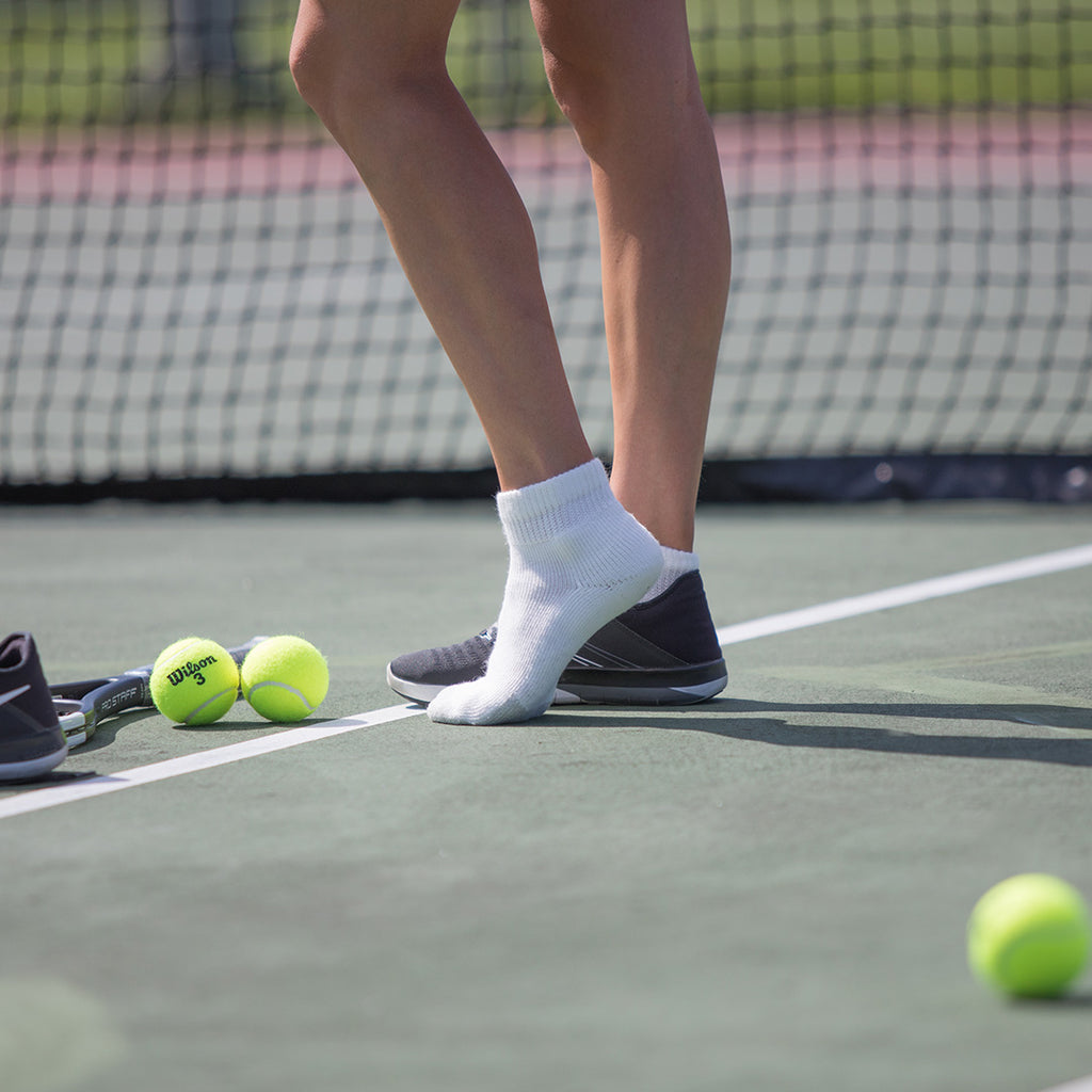 Maximum Cushion Ankle Tennis Socks (3 Pairs) – Thorlo