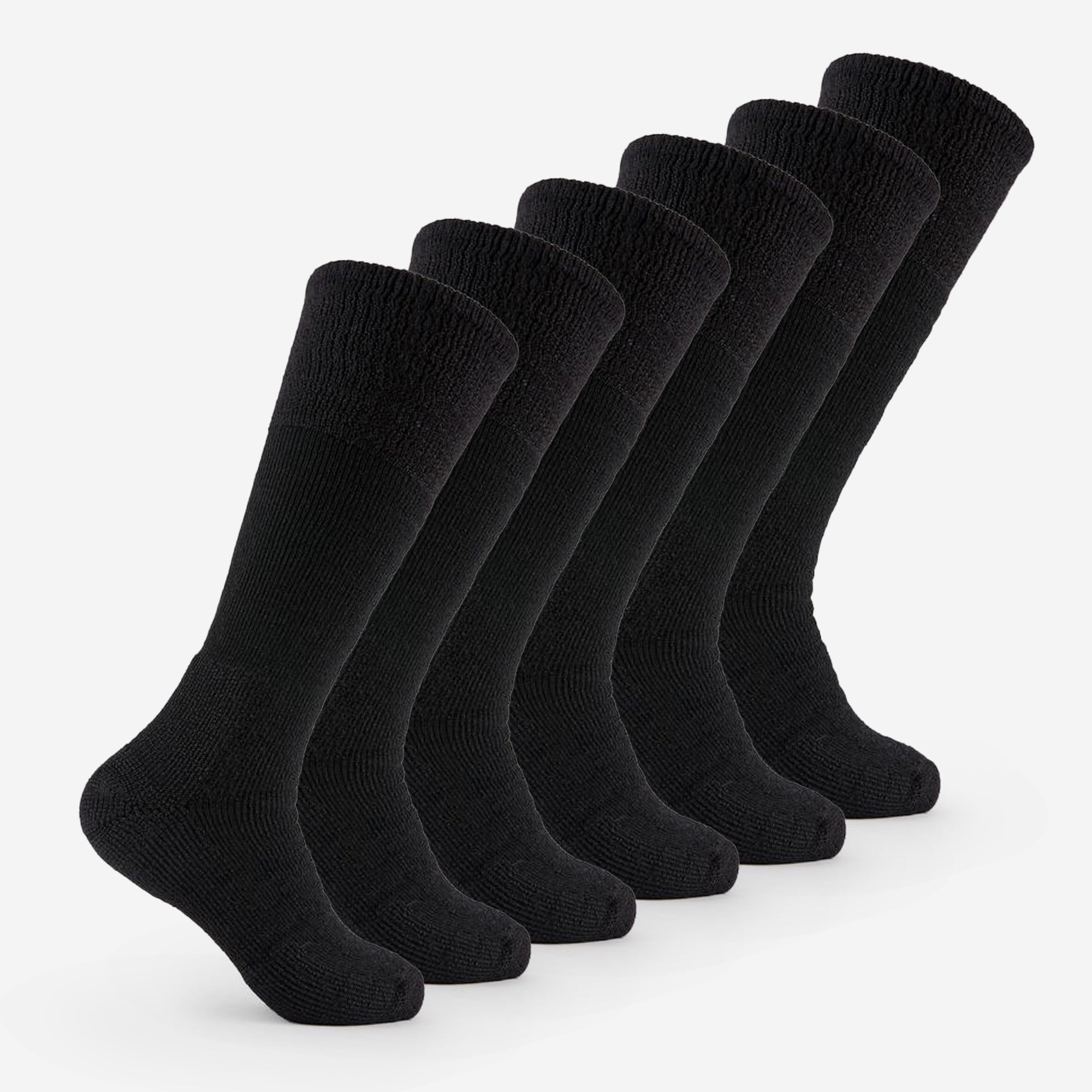 Thorlo - Maximum Cushion Over-Calf Military Socks (6 Pairs) , MCB , Pay For 5, Get 1 FREE!