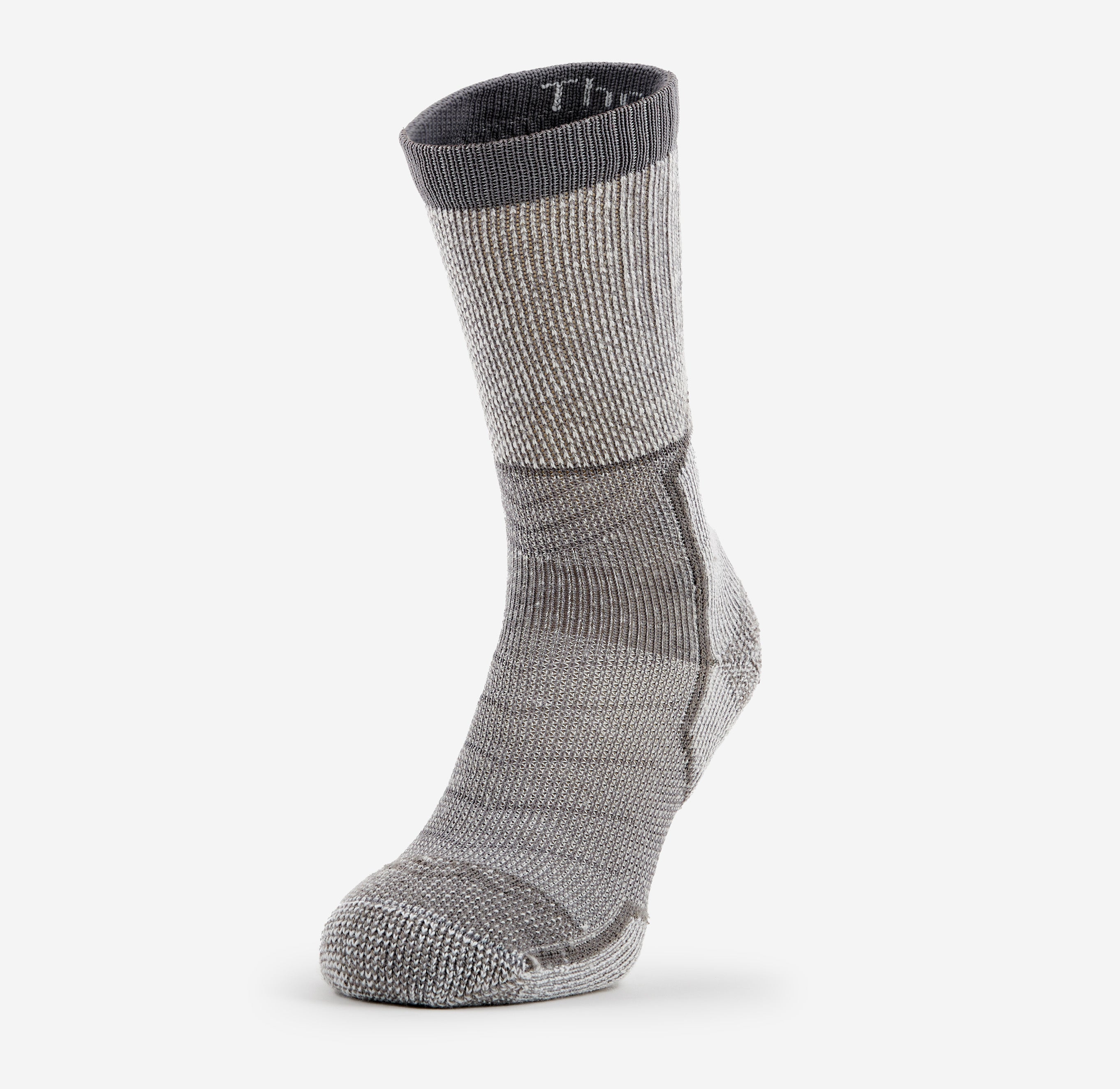 Image of Moderate Cushion Crew Warm Merino Wool Hiking Socks | OEXU | 33% PrimaLoft Merino Wool