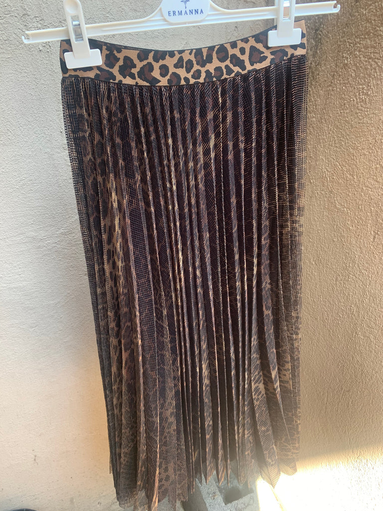 Printed Netting Skirt – Fallon's