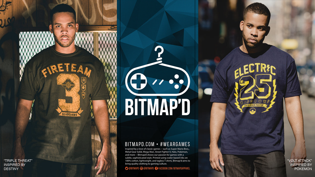 Bitmap'd Video Game Clothes Apparel