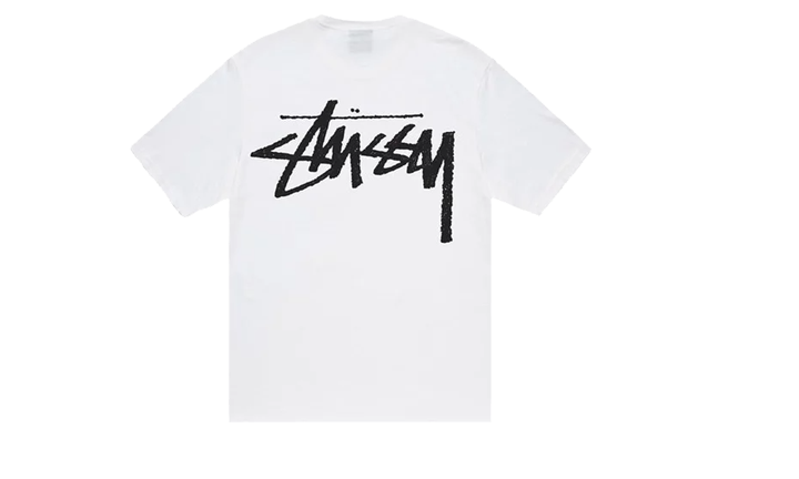 Stüssy Tee Big Stock White - Flower Kickz product image