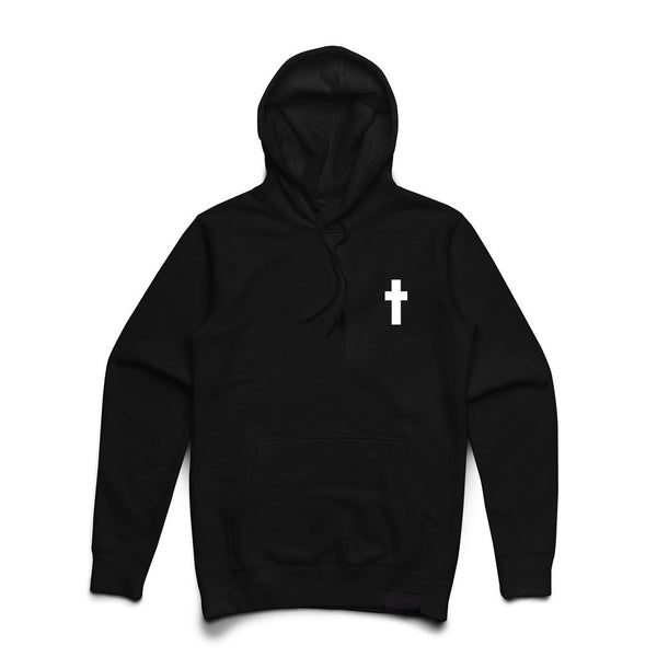Trust God Cross FRONT/BACK Hoodie – ourfaithtees