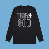 Trust God Cross Front/Back  L/S