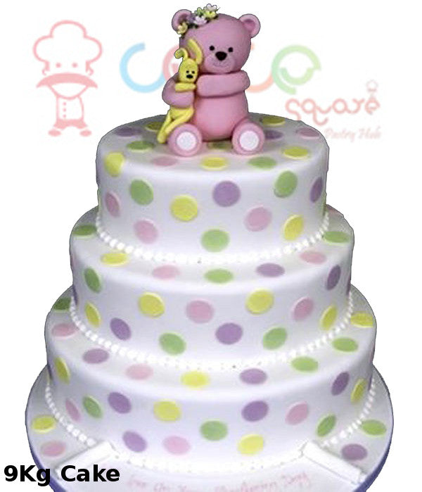 Baby Shower Party Cake Square Chennai