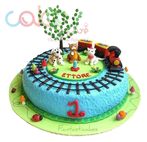 Odc143 Kid S 1st Birthday Cake 1kg Designer Cakes Cake Square Chennai