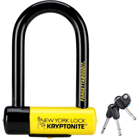 Kryptonite New York FAHGETTABOUDIT Mini U-lock