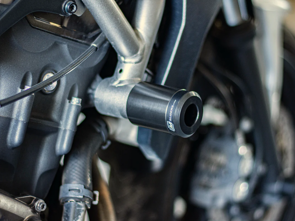 Frame slider on Yamaha MT-07