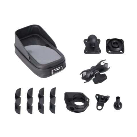 Universal GPS mount kit with Phone Case. Honda CRF1100L Africa Twin SD08 (19-23).