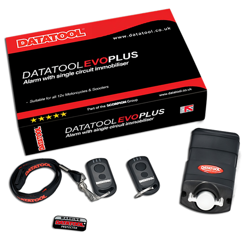 Alarma e inmovilizador para motocicleta DataTool Evo Plus