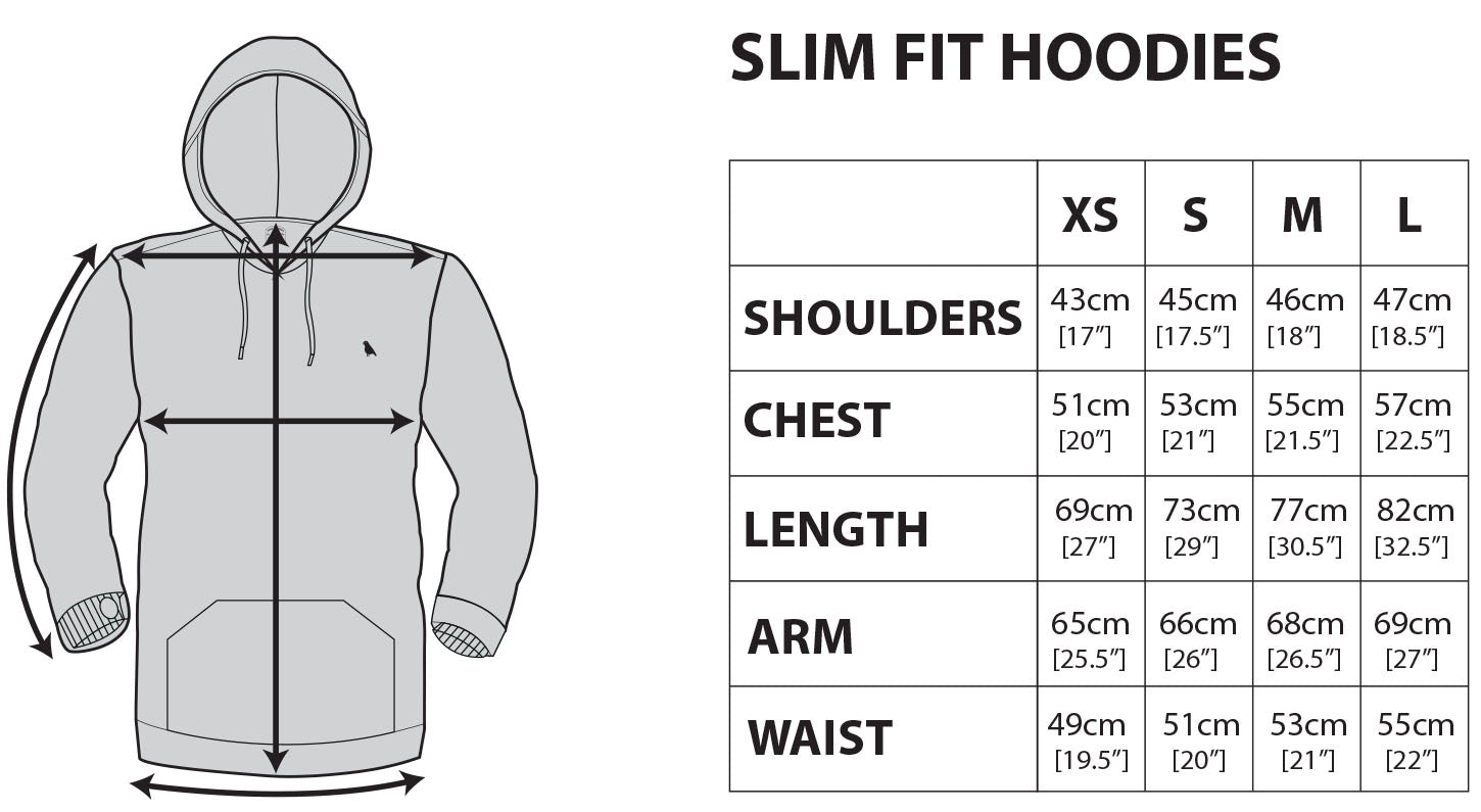 Slim Size Chart