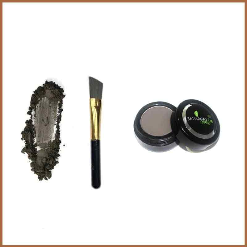 Eyebrow Powder | Brow Powder | Brow Powder Charcoal – SavarnasMantra