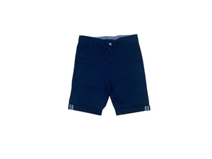 Navy Adjustable Waist Shorts