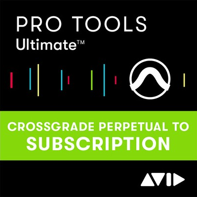 Avid Pro Tools | Ultimate Crossgrade: Licencia Perpetua a 2 años de Suscripción Anual.