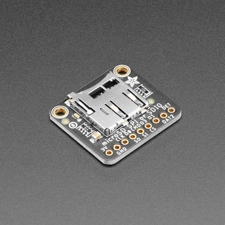 Adafruit Micro Sd Spi Or Sdio Card Breakout Board 3v Only Pimoroni 3866