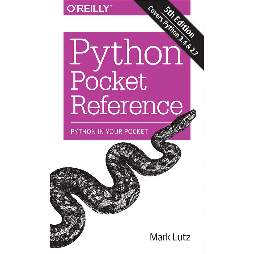 Python Pocket Reference Pimoroni 8809