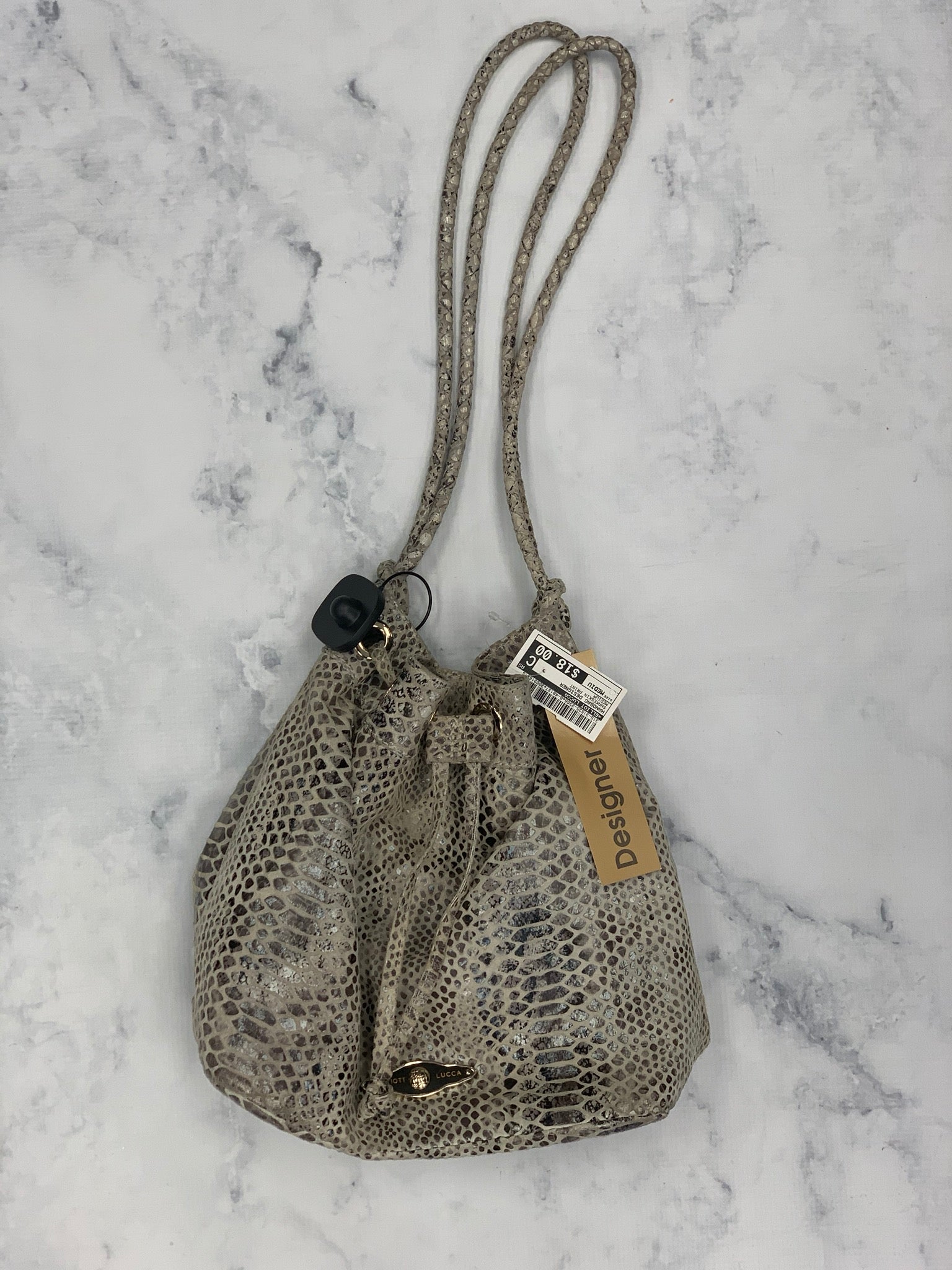 elliott lucca snakeskin purse