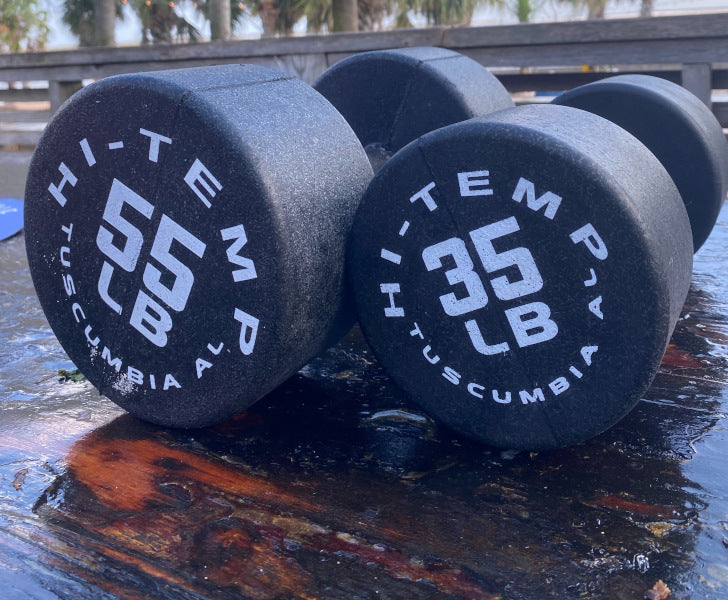 HI-TEMP 55 LB Dumbbell