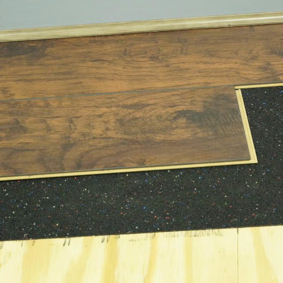 5mm Pre-Cut Rubber Underlayment - Soundproof Your Floor