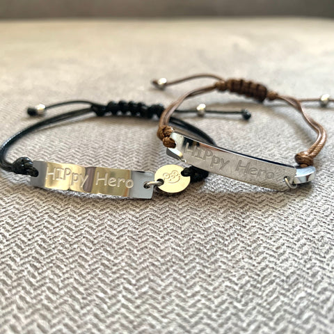 Charity Bracelet for Hippy Hero in Vancouver 