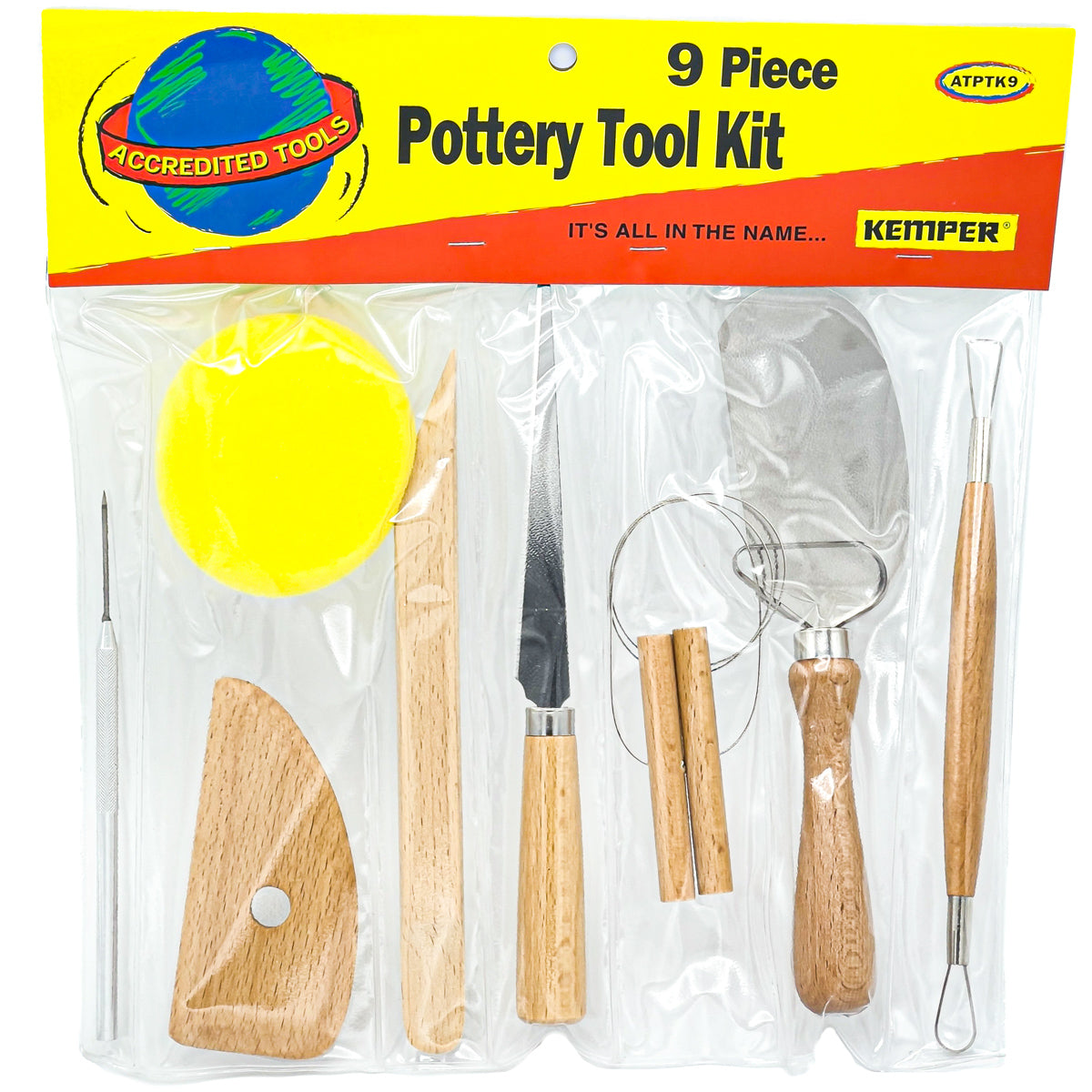 Penguin Pottery 8 Piece Pottery Tool Kit