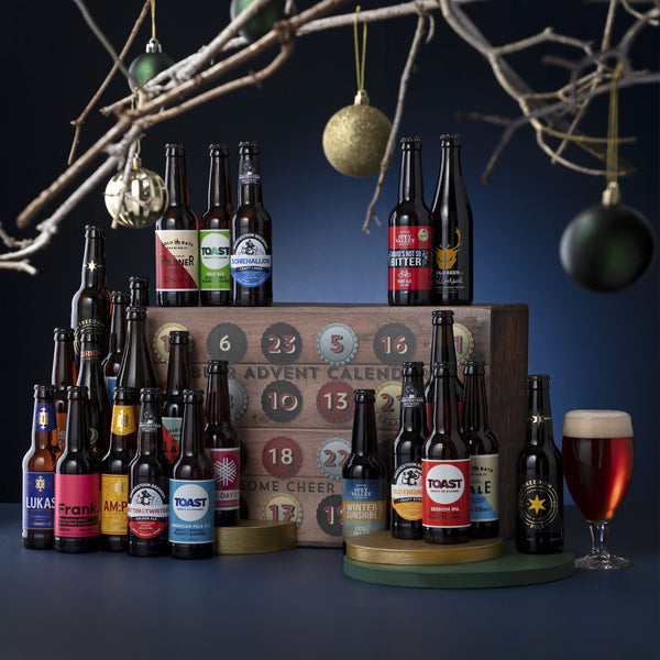 Beer Advent Calendar - featuring 24 different craft beers from across the United Kingdom