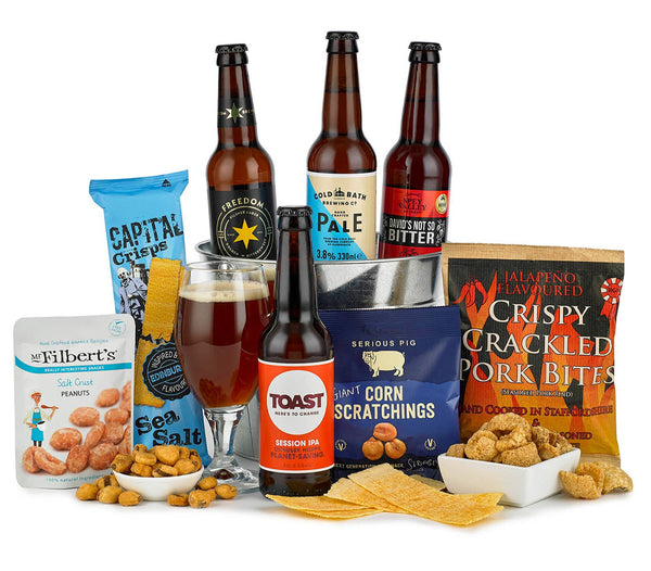 Beer Bucket - a Beer gift from Spicers of Hythe full of craft beers & artisan snacks