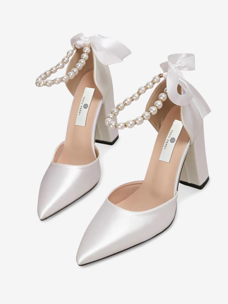 Chanel Comfortable Bridal High Heels - Bride Inn