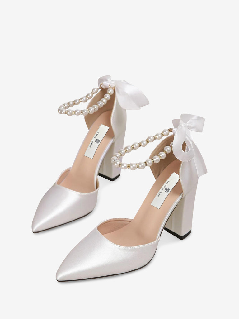 Chanel Comfortable Bridal High Heels - Bride Inn