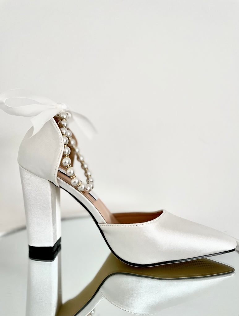 Chanel Comfortable Bridal High Heels - Bride Inn